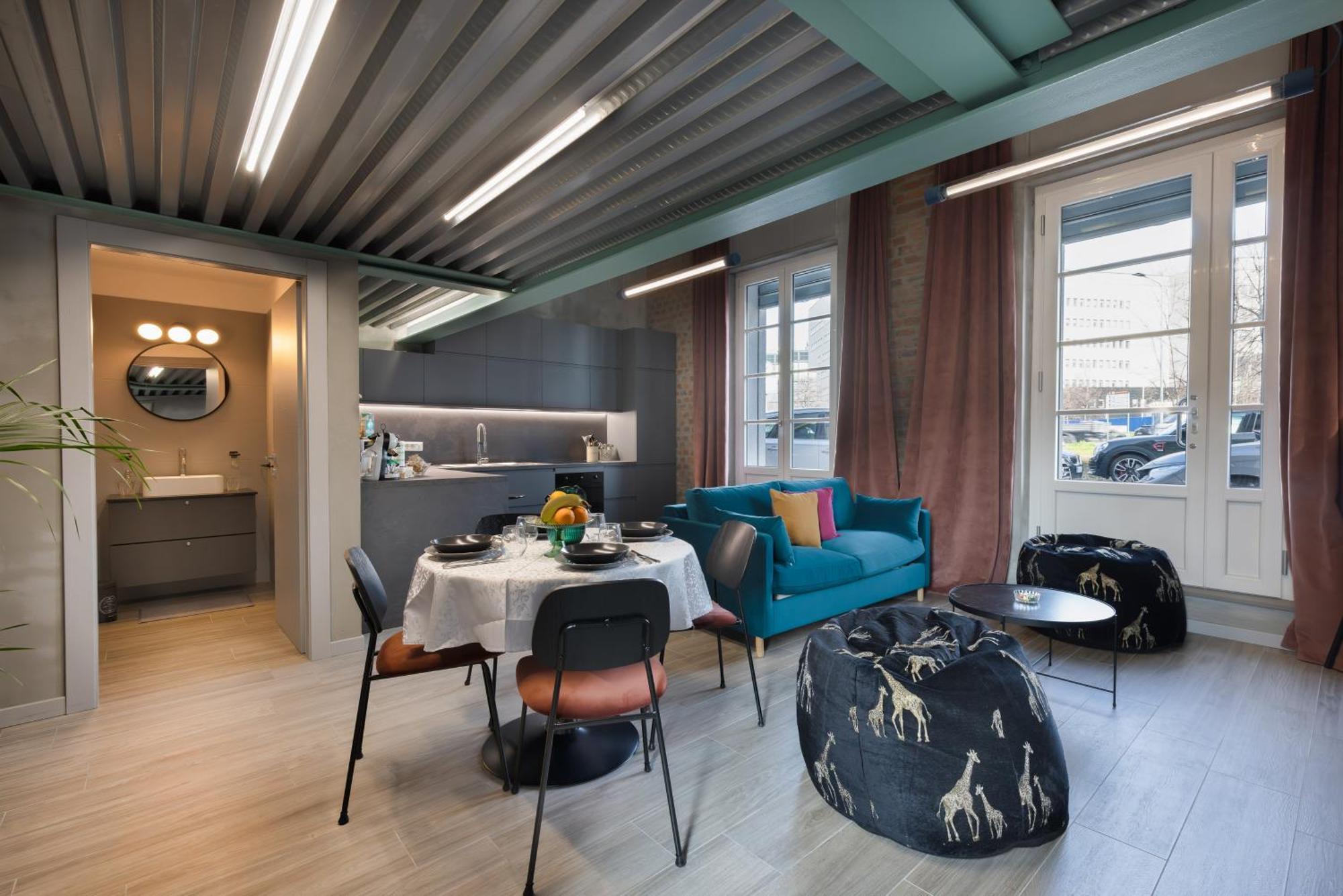 Apartamento Loft Art Bicocca Milán Exterior foto